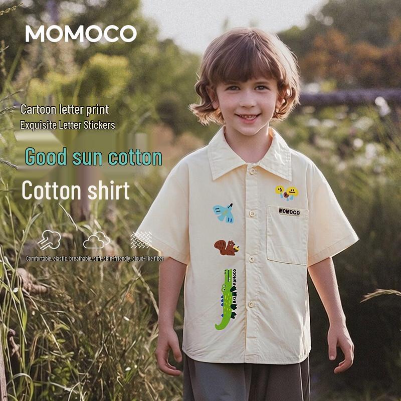 MOMOCO Boys  Short Sleeve Casual Shirt 90