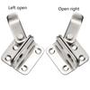 Stainless Steel Safety Door Lock for Protection Door for Latch Lock Buckle Anti-Theft Thickening Bolt Lock Left Right Op