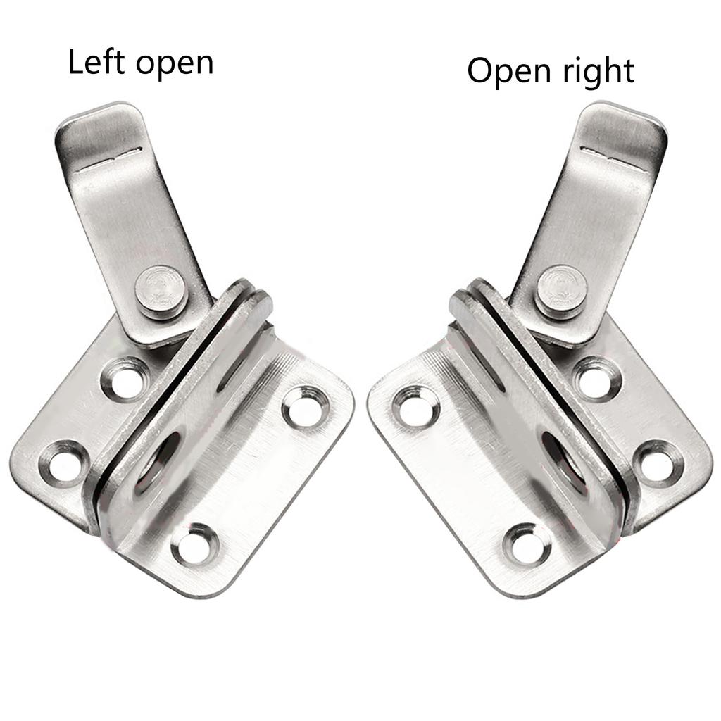 Stainless Steel Safety Door Lock for Protection Door for Latch Lock Buckle Anti-Theft Thickening Bolt Lock Left Right Op