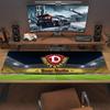 Dynamo Dresden Custom Name Large Size Mouse Pad Large Gaming Table Cushion Non-slip Laptop Tablet Big Mousepad XXL Mat Mini PC Playmat With Lock Edge