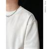 Men's Everyday Wear Solid Color Loose Fit Crew Neck Short Sleeve Cotton T Shirt