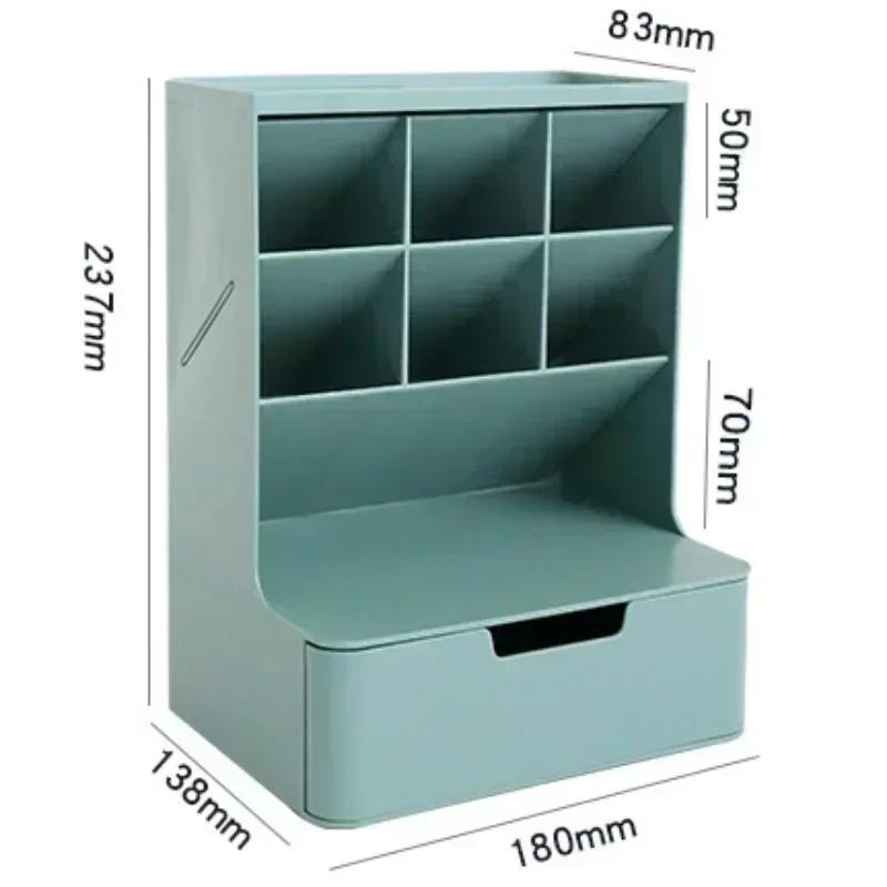 Multifunktionaler schräger Stifthalter, Büro-Desktop-Organizer, Stifteeimer, Geschenk für Studenten, Schreibwaren, Aufbewahrungsbox, Schreibtischzubehör