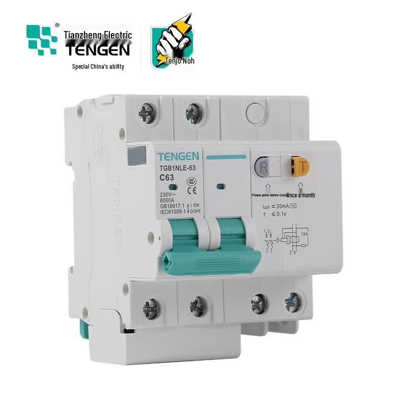 TENGEN Miniature Residual Current Circuit Breaker (RCBO)