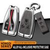 Zinc Alloy Leather Car Key Case Hongqi Hs5 H5 H9 Hs7 H7 L5 Hs3 L9 Keychain Keyless Housing Car Remote Key Protection Case