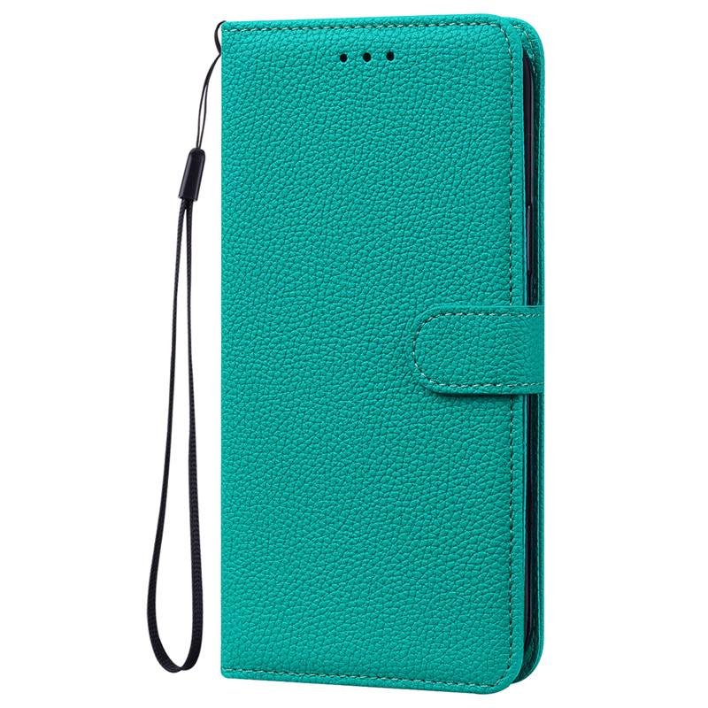Luxury Solid Color Leather Wallet Phone Case For Xiaomi 12 Pro 11 Lite 5G 9 8 Lite 10T 9T 11T Pro Case Xiaomi Mi A3 A2Lite Cover