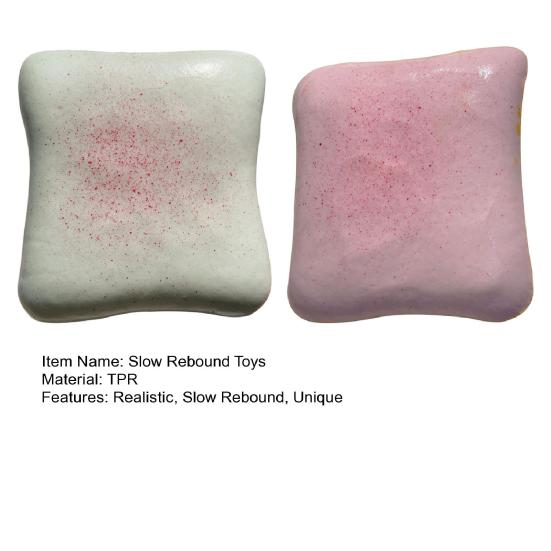 Slow Rebound Toys Bread Butter Squeeze Toy Soft Slow Rising Stress Relief Fidget