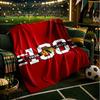 Blackhawks Artwork Throws Blanket Flannel Blankets Plush for Couch Bed Gifts for Men Women Travel Picnic Blanket Christmas Fan Gifts