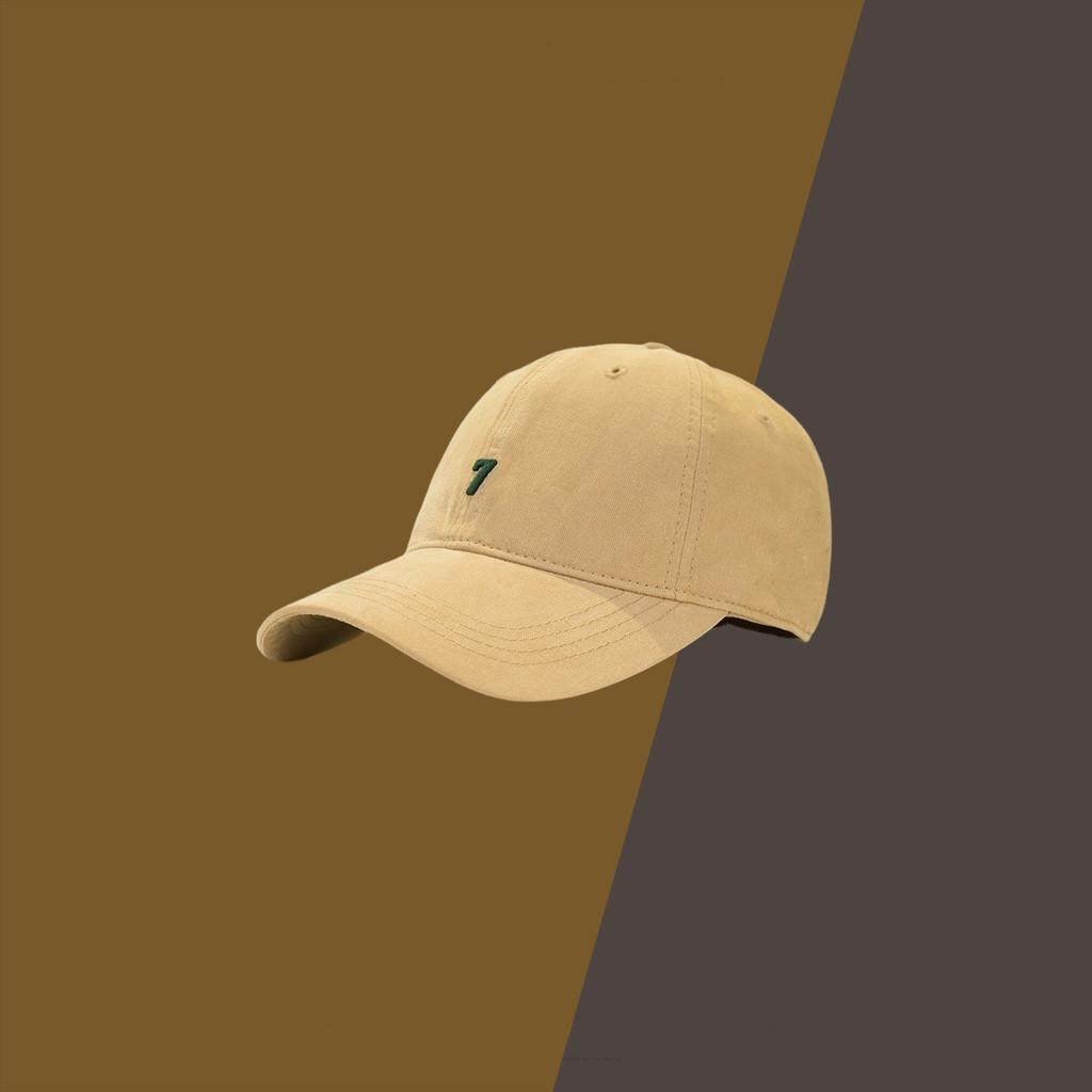 Streetwear Embroidered Seven Digit Cotton Baseball Cap With Wide Brim For Casual Summer Wear