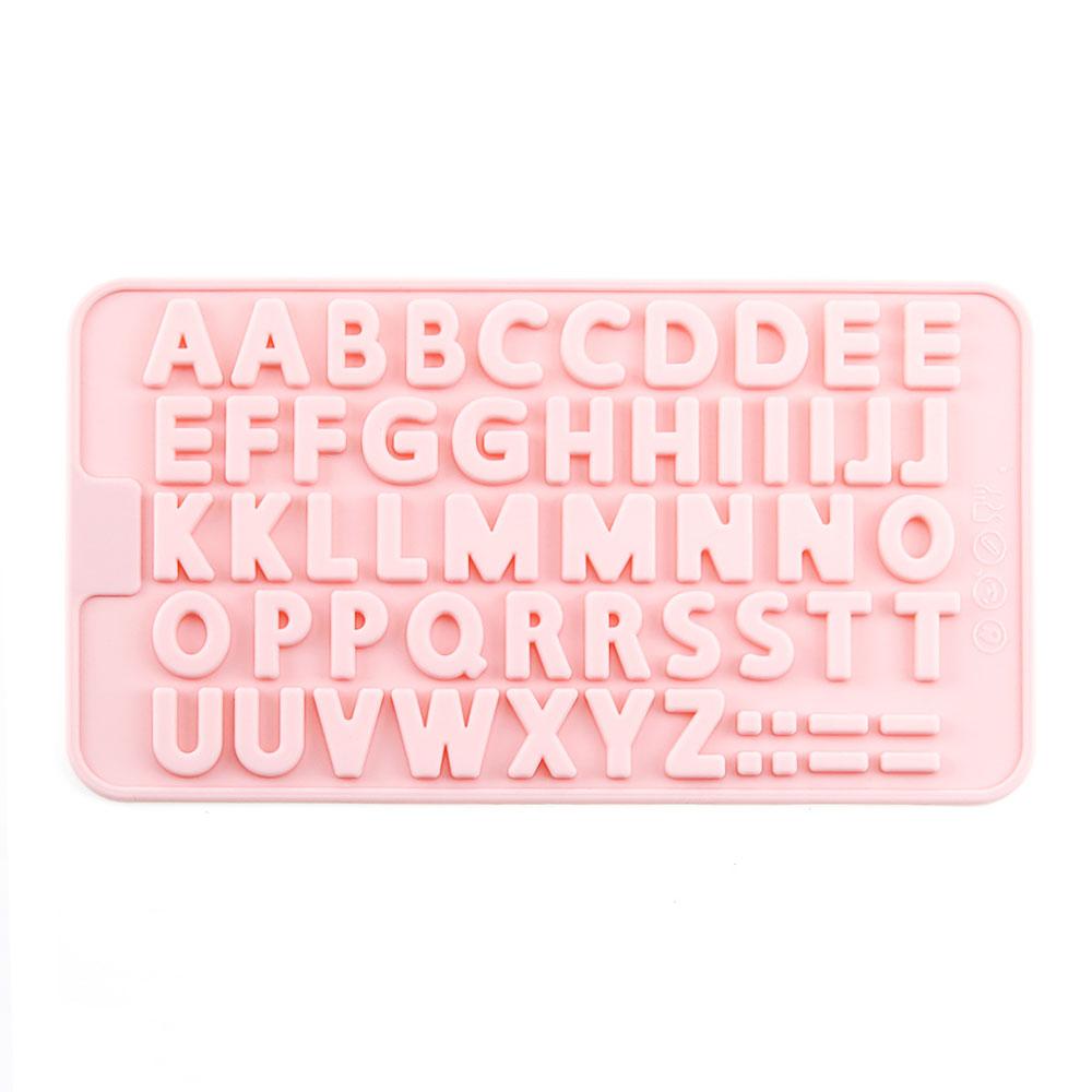 Silicone world DIY Letter Number Silicone Chocolate Mold Baking Tools Silicone Cake Mold Jelly Candy Mold 3D Clay Resin Mold