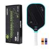 Carbon Fiber Pickleball Paddle T700 With Matte Grip Quiet Absorption Tournament Ready Set