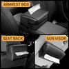 PU Leather Car Tissue Box Facial Tissue Storage Bag For Lexus FSPORT LBX NX RX 350h 450h ES UX 300e GS IS LS LX CT LC RC GX460