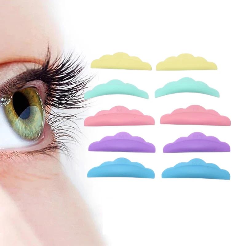 

3Pair Silicone Strip Eyelashes Eyelash Stripe Lashes Rods Shield Lifting Compensator Tape Lamination Cover Eyelash Makeup Tool золотий