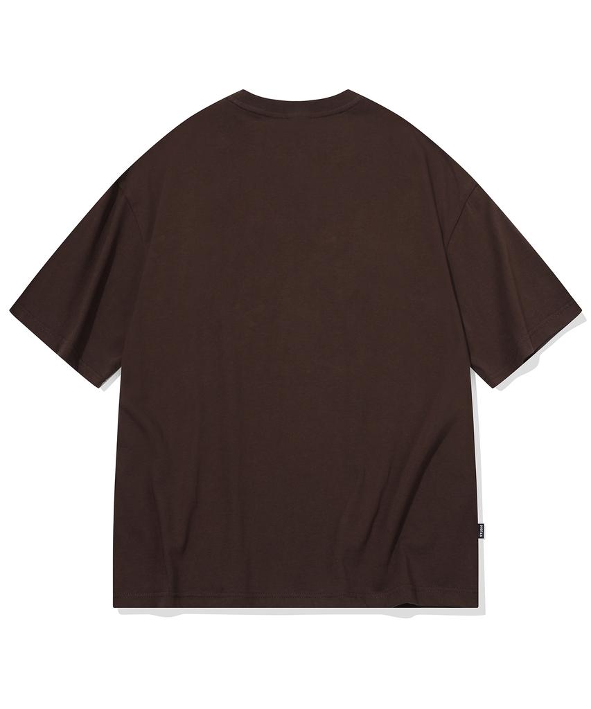 CPGN STUDIO Heart Luna Short Sleeve Tee Brown