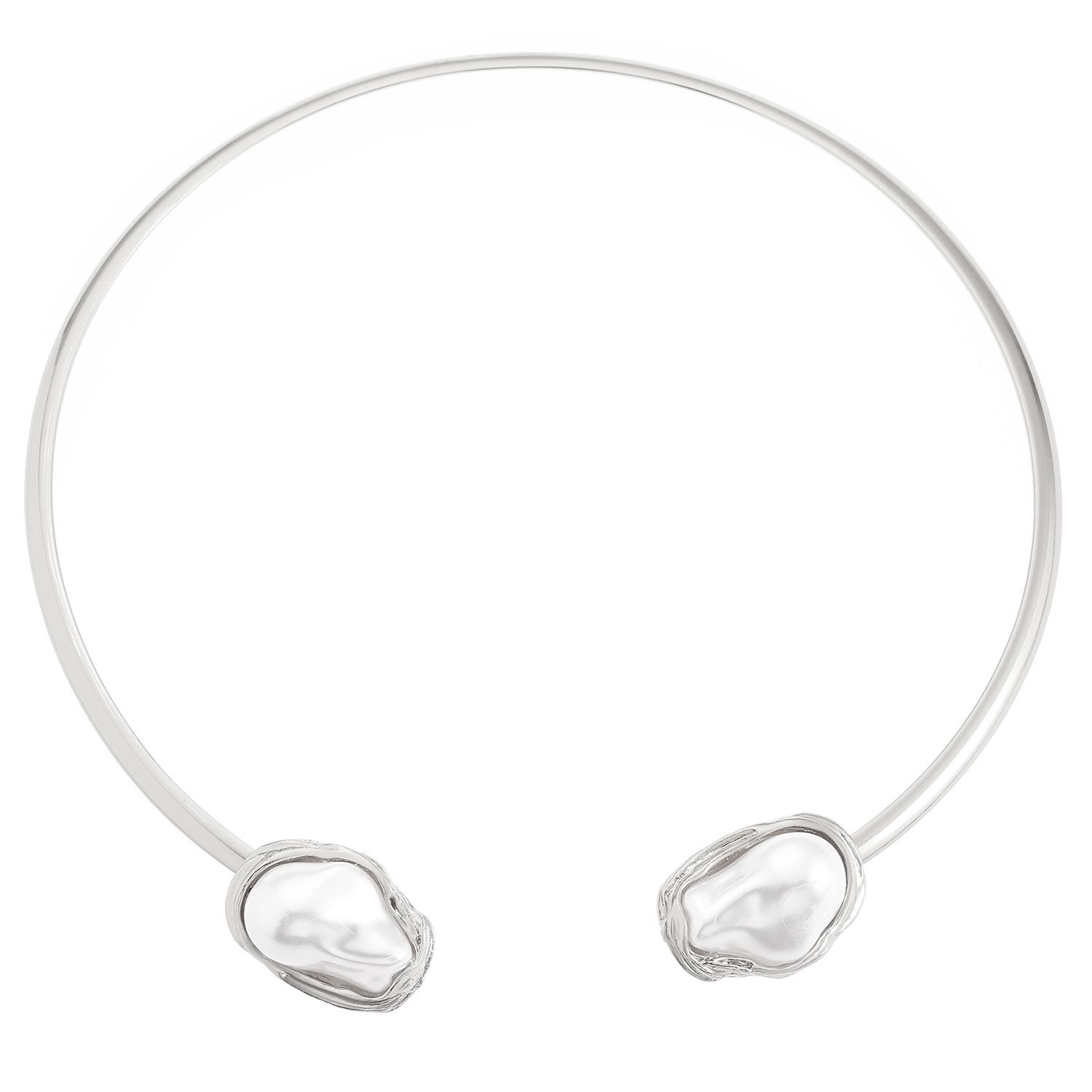 

Набор украшений из барочного жемчуга: Ожерелье, Серьги, Кольцо, Браслет, Чокер для Женщин