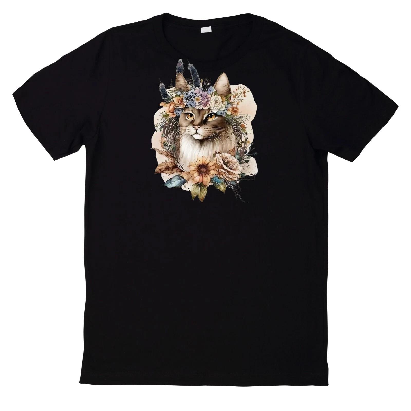 T-Shirt Aquarell Boho Hexen Motiv Baumwolle L