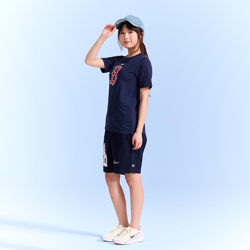 Nike T-Shirt Versatile Elegante Comoda alla Moda Manica Corta Top per Bambini Blu Scuro 3Z3B7NM00-BOS