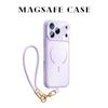Applicable iPhone17ProMax Lanyard Mobile Phone Case Frosted Magnetic Liquid Silicone Apple 17 All-inclusive Lens Cover