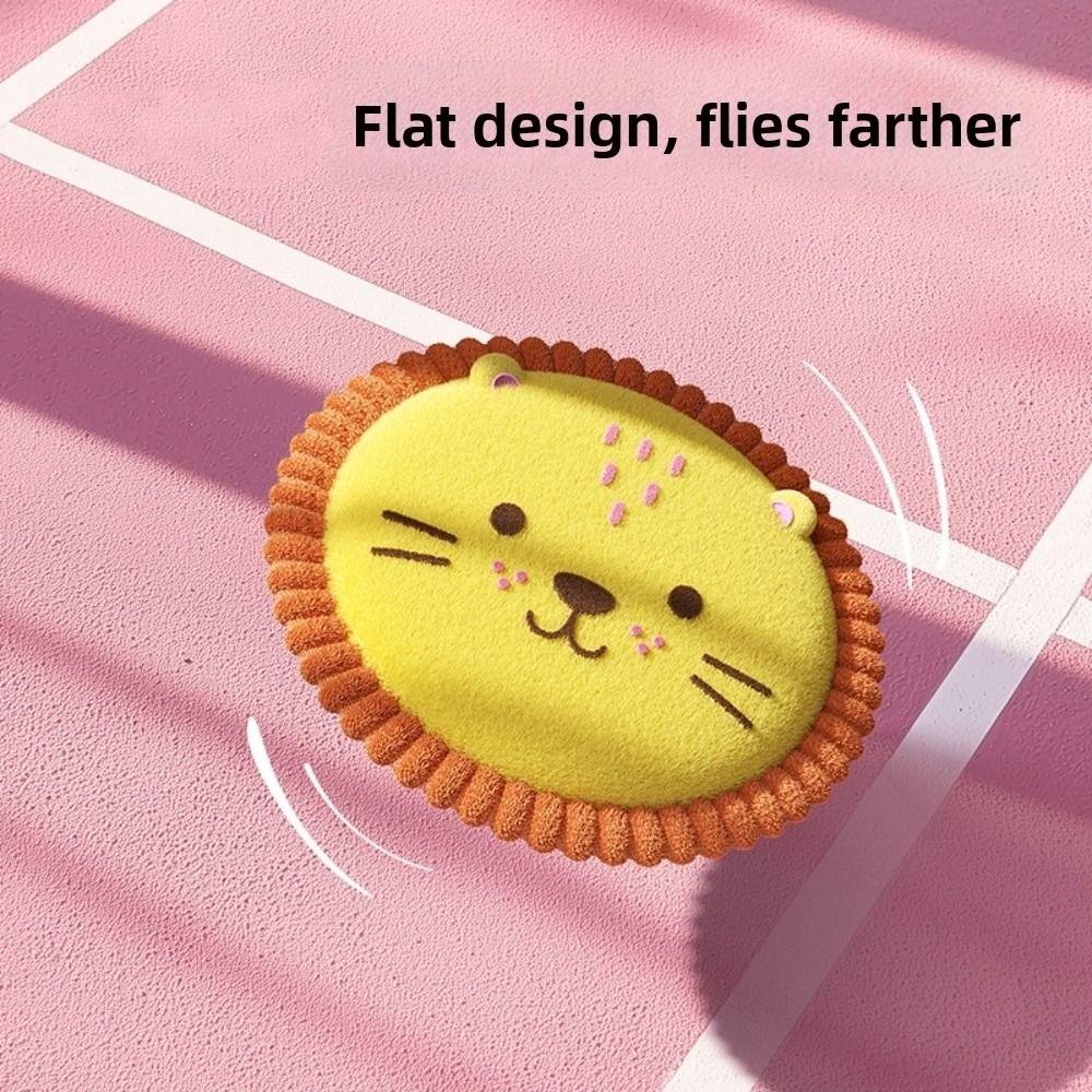 Cartoon Interactive Dog Throw Toy Soft Puppy Chew Toy Pet Accessories Pet Squeak Toy  Outdoor Sport