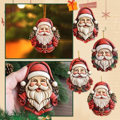 Christmas Tree Decoration Pendant Fun Cartoon Cute Pendant Garden Tree Decoration Unforgettable Gift