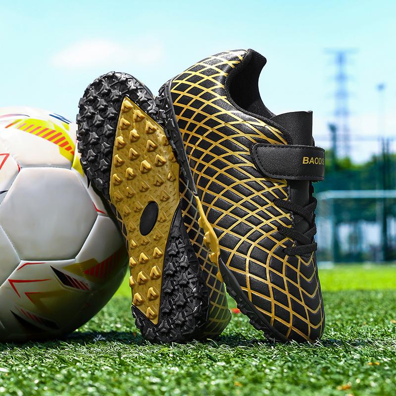 28-39 Chlapčenské futbalové kopačky s kolíkmi, gumová mäkká podrážka, detské profesionálne tréningové futbalové kopačky na umelú trávu pre dievčatá