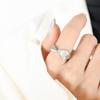 Index Finger Ring, Arthritin Ring, Size, Heart-shaped Personalized White Sea Shell Ring, Couple Ring.