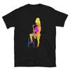 Sexy Saxophone Lady in Swimsuit Music Sports Beach Party Funny Unisex T-Shirt