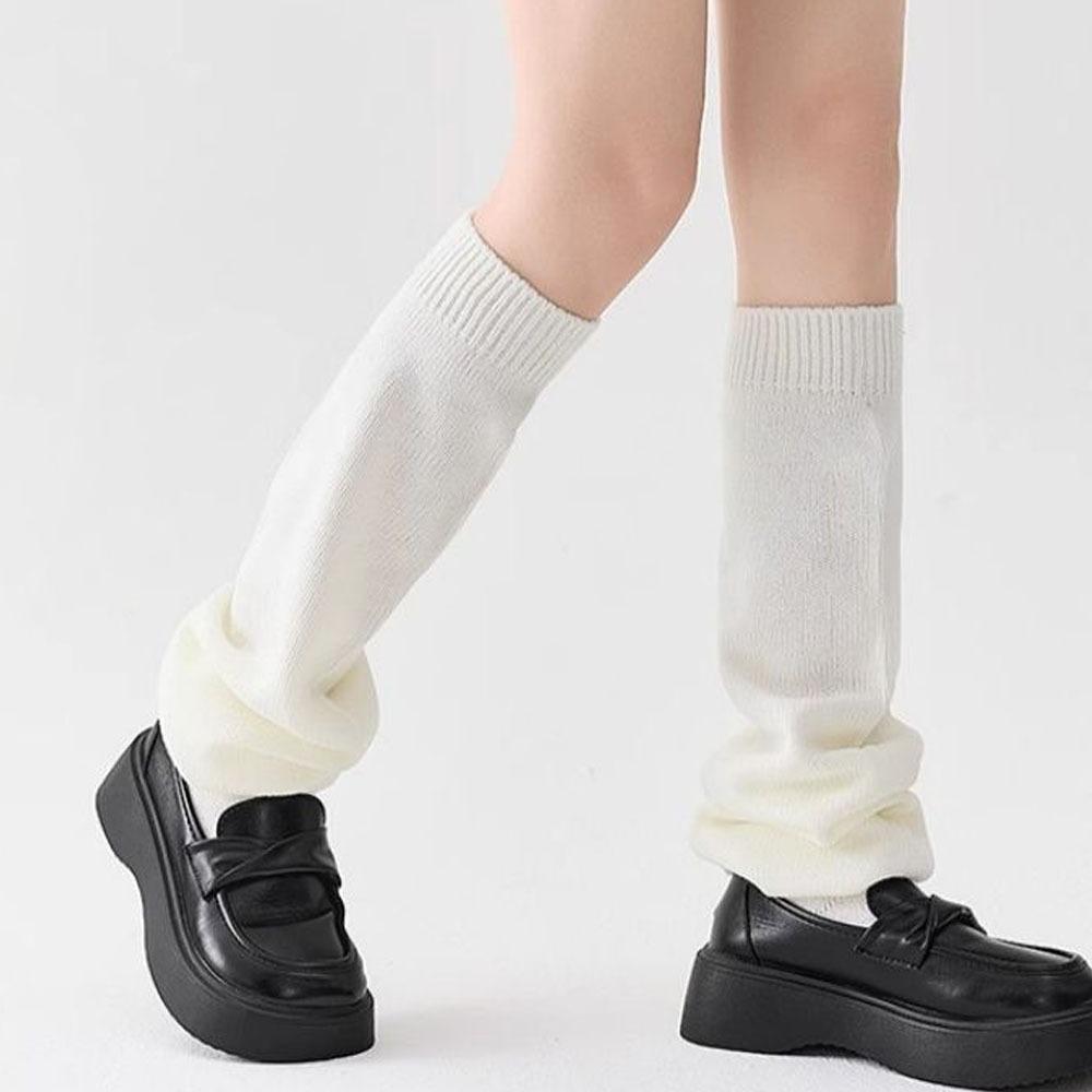 

Cotton Cuff Socks Harajuku Street Stacked Socks New Mid Tube Socks