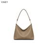 Bag Women'S Bag Leather Shoulder Armpit Bag Large Capacity Versatile Commuter Messenger Tote Bag
