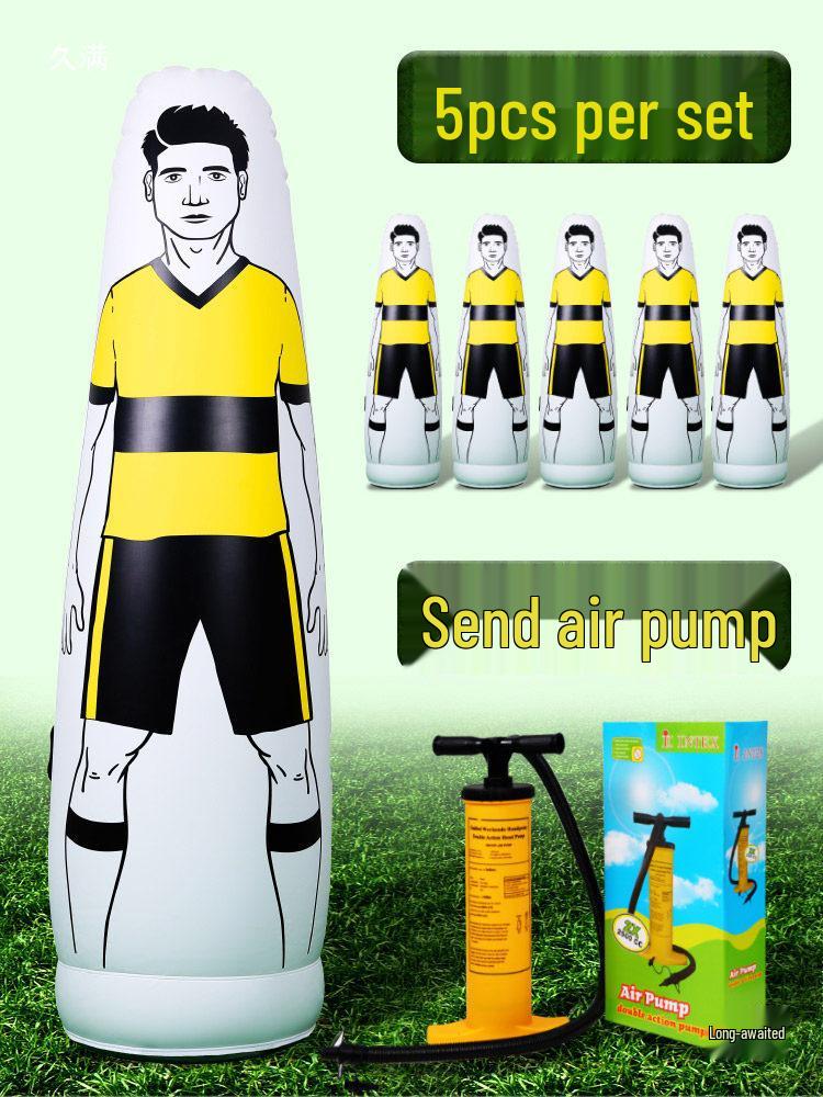 Roly-Poly Inflatable Training Wall Free Kick Target Dummy.