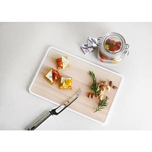 Pearl Metal Licute Aerial Cutting Board, Pine Wood, Made in Japan, Dishwasher Safe, CC-1401