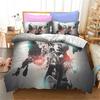 Admire 3D Tokyo Ghoul Cartoon Duvet Cover Set HD Comforter Cover for Kids Bedding Sets Bedclothes Bedroom Decor