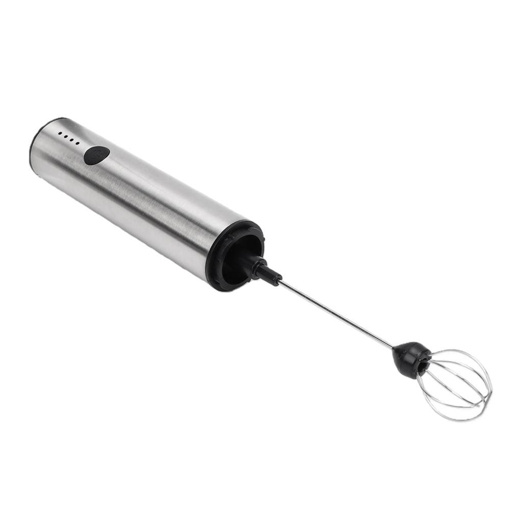 Kitchen Milk Frother Handheld USB Rechargeable Electric Whisk Foam Maker Drink Mixer for Coffee Hot Chocolate Matcha