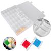 Plastic Thread Storage Box 36 Compartments Embroidery Floss Organizer  For Craft Storage