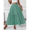 Women's Flower Pattern Print Casual Summer Spring Skirts