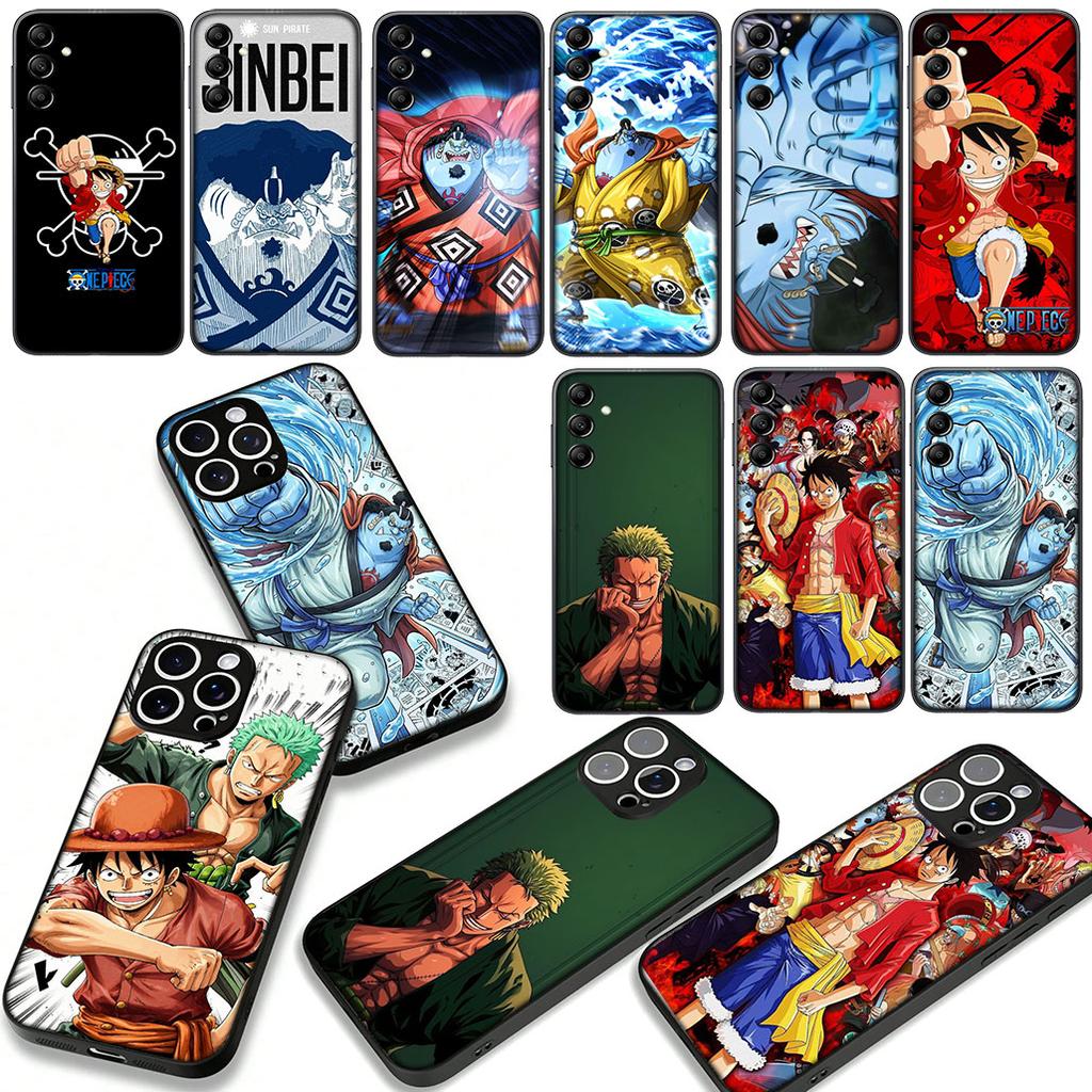 Zoro Jinbe ONE PIECES Luffy Cover Phone Case for Xiaomi Redmi 15C 15 A4 A5 9A 9T 10A 10C 9C NFC 14C Note 11 9 10 Pro 8T