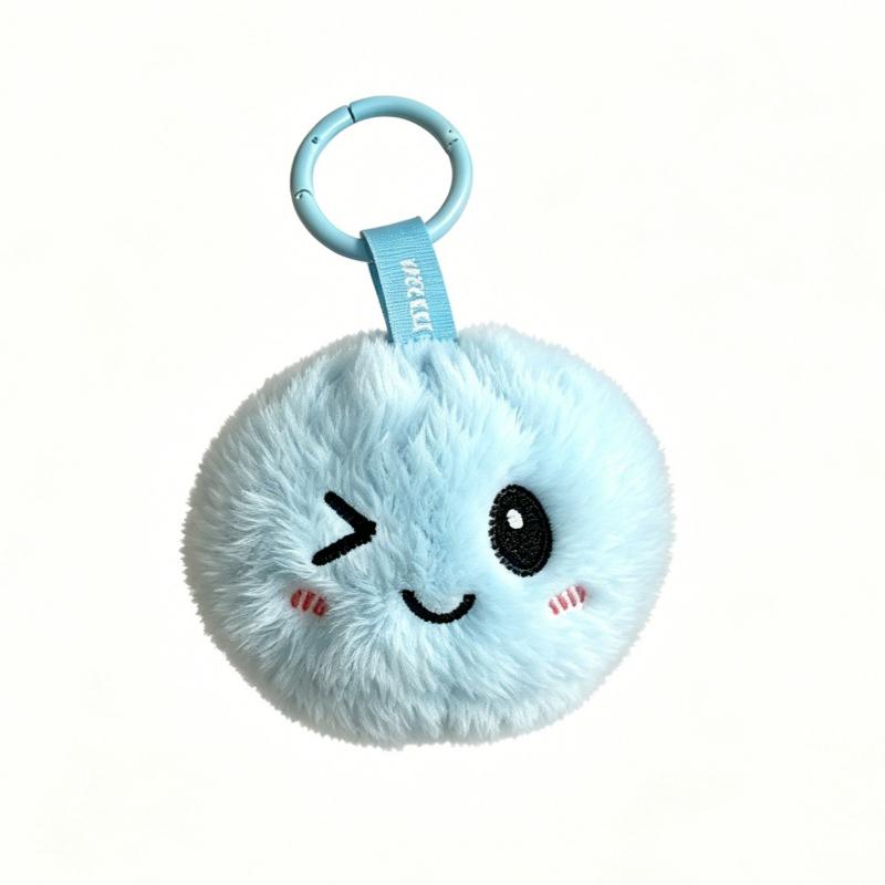 

Colorful Soft Cute Bun Plush Pendant Creative Unique Room Decor Gift for Friends Birthday Cute Animal Toy Bun Design