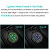 Quick Charge 3.0 Dual USB Charger Socket,Waterproof 12V/24V USB Outlet Dual Charger Socket with Touch Switch DIY Kit for Car, Golf Cart, Boat and More