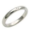 Used TIFFANY&Co. Ring Stacking Band EU#46.5 Pt950Platinum 4.3g Platinum El Saperetti