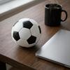Football Toy, Clicking Toy Mini Soccer Fidget Clicker for Anxiety Stress Relief,