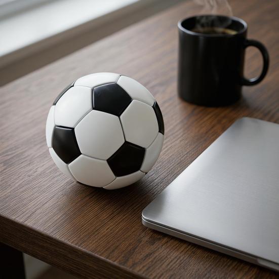 Football Toy, Clicking Toy Mini Soccer Fidget Clicker for Anxiety Stress Relief,