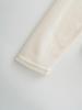 Double-Layer Lace Applique Comfortable Pleated U-Neck Long-Sleeve Feminine Waist-Slimming T-shirt
