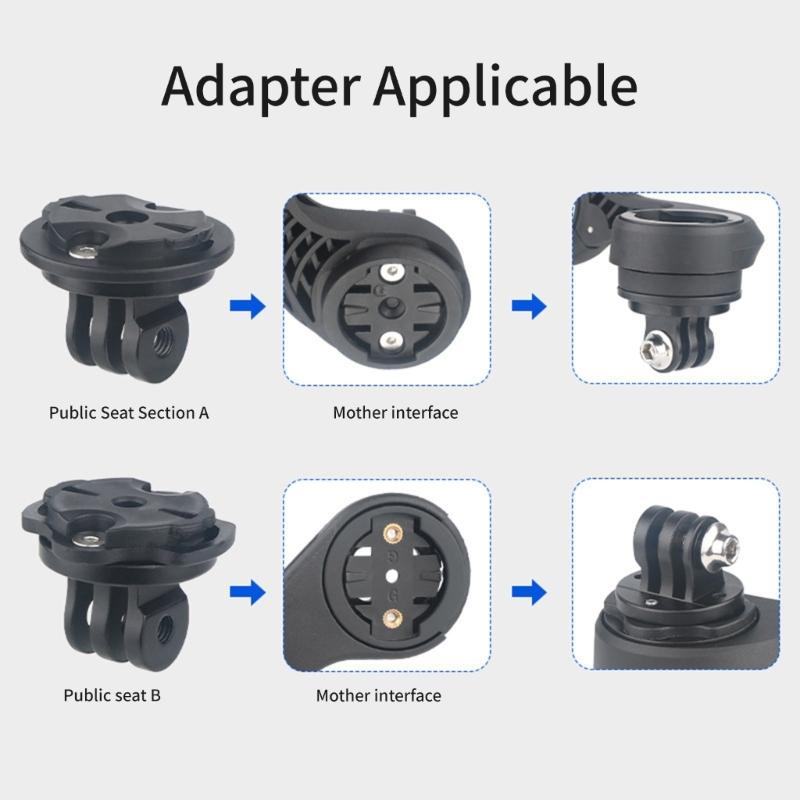 Road Bike Light Seat Post Mount Computer Holder Cameras Mount Tail Light Bracket Bicycles Taillight Camera Mount