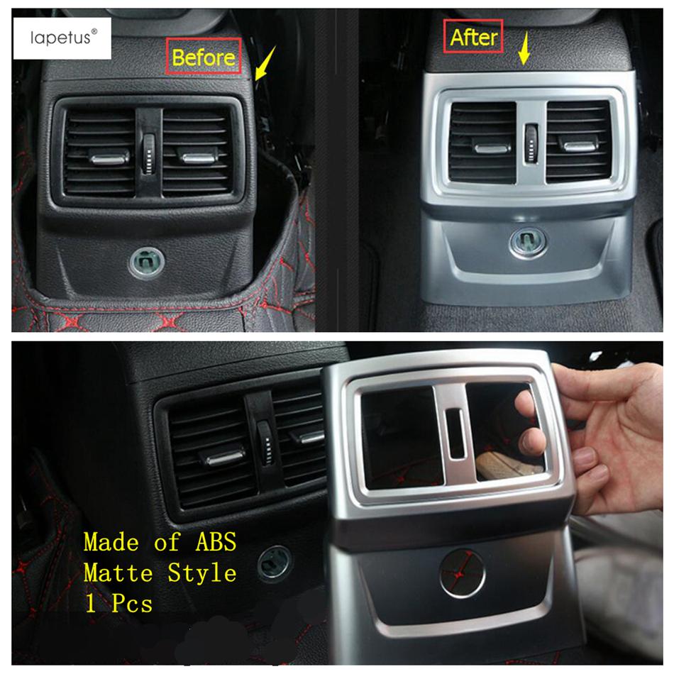 Matte Decoration Accessories For BMW X1 F48 2016 -  Armrest Window Lift Button / Roof Reading Lights Lamps / AC Cover Trim