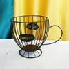 Kaffeekapsel-Becherhalter, ausgehöhlter Kaffee-Aufbewahrungskorb, Obst-Kaffee-Pod-Organizer, Kaffee-Zubehör