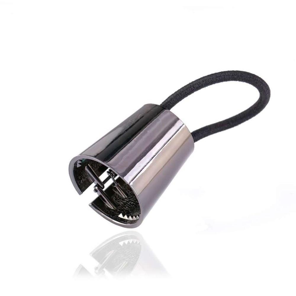 

Elastic Wrap Ponytail Clip Circle Cuff Ponytail Holder New Hair Cuff Hair Accessories чёрный