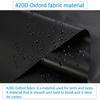 Half Car Body UV 420D Oxford Black Cover, Cover, Waterproof, Dustproof, Protection, Fabric, (Hatchback)