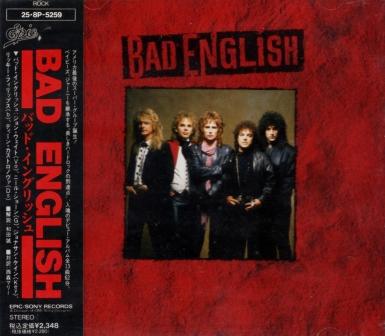 

CD BAD ENGLISH - Bad English 258P5259 Epic 1989 Япония Рок