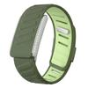 Diamonds Watch Strap For Whoop 5.0 One+Peak Silicone Strap Casual Wristband with Full-Diamond Bright Silver Metal U-Frame