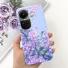 For Oppo Reno10 Case Luxury Colourful Painted Cover Soft Silicone Phone Case For Oppo Reno 10 Reno10 Pro 5G Back Cover Bumper