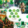 St Patricks Day Shamrock Decoration Hangtag Lucky Shamrock Pendant Irish Festival Party Ornaments Set Of 8 Office Home Decor